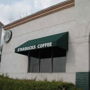 Starbucks Awning